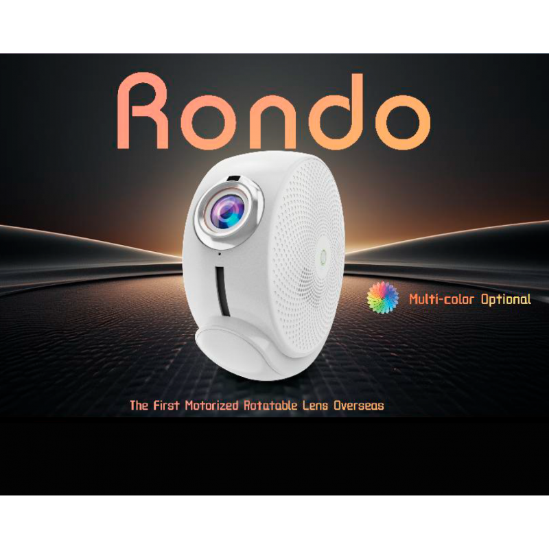 Портативный проектор Everycom RONDO, с функцией поворота на 90 градусов Портативный проектор Everycom RONDO, с функцией поворота на 90 градусов